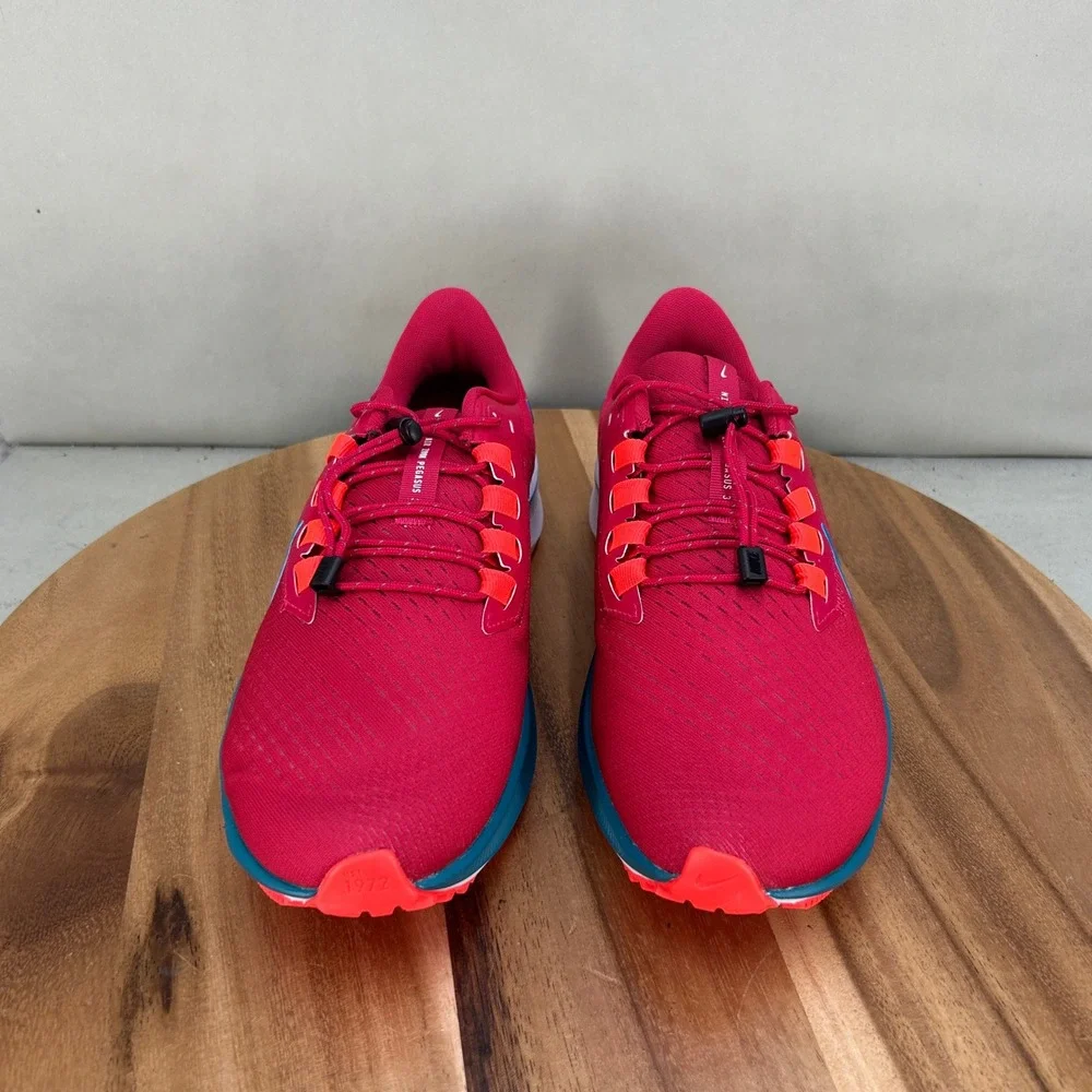 Nike Air Zoom Pegasus 38 By You Pink Blue Running Shoes DJ0972-991 Mens 8.5